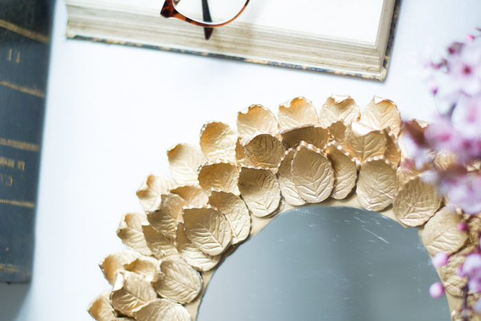 Espejo pasta modelar diy