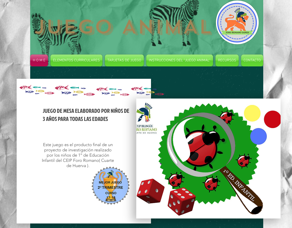 "Juego Animal"ABP y Juego en Educación Infantil