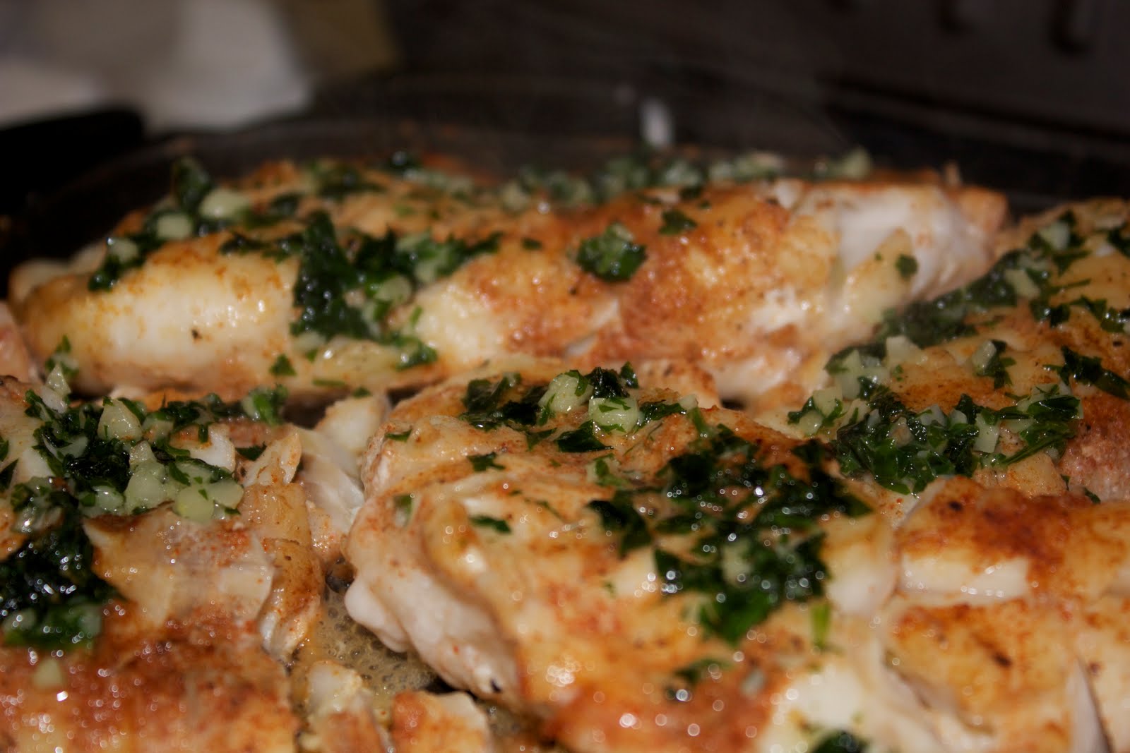 Friendly Kitchen Grilled Sea Bass