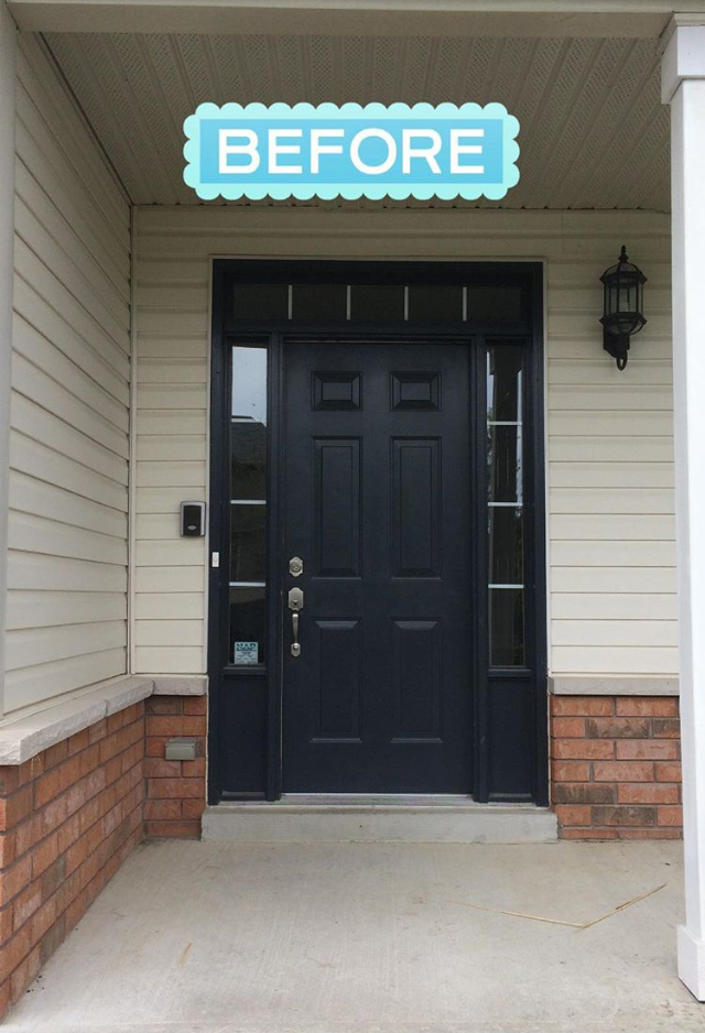 Front Door Makeover Harlow & Thistle