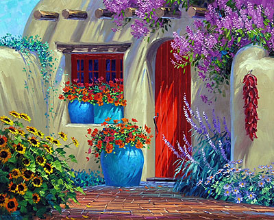 Descriptive paragraph of a painting picture