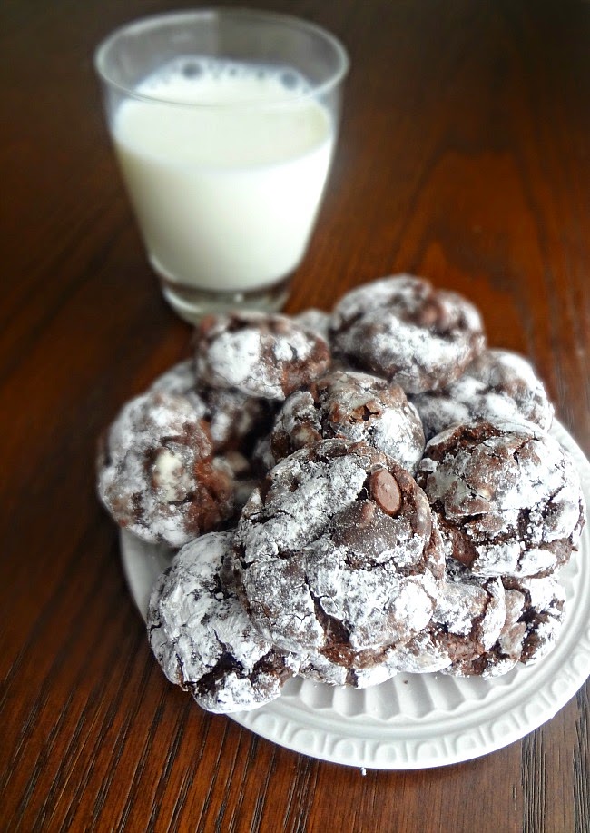 Flourless Dark Chocolate Cookies