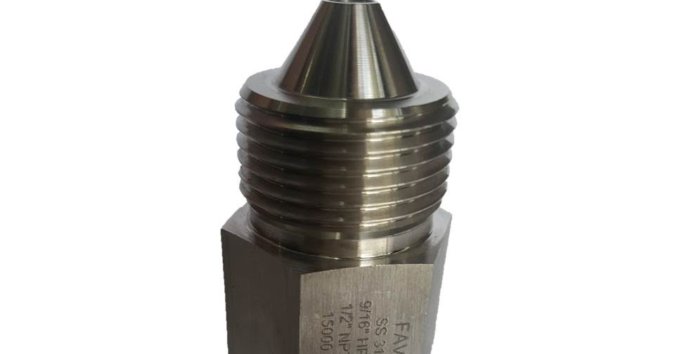 Autoclave Adapters HP Male NPT Female High Pressure Adapter