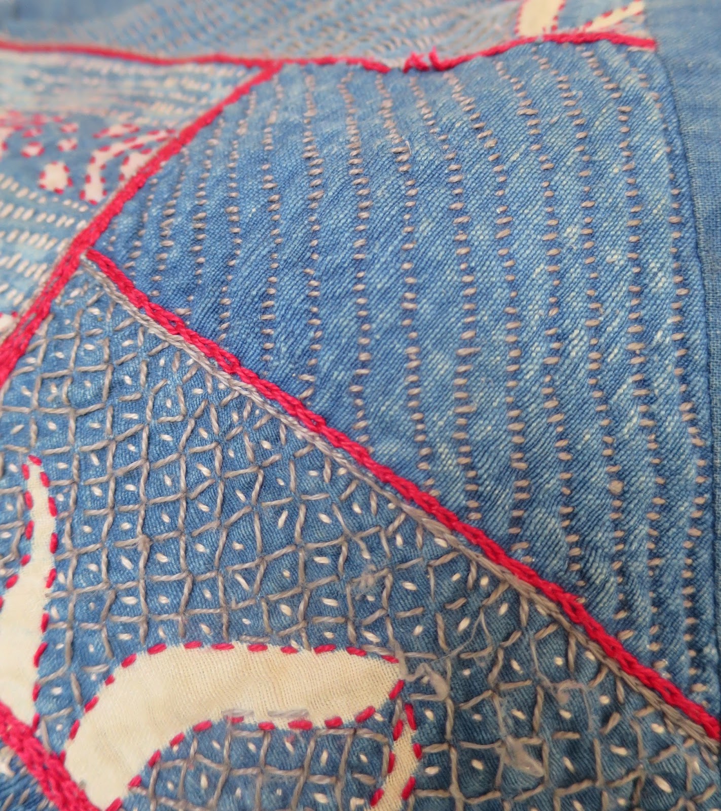 Sandra's Studio Hand Stitching Indian Style