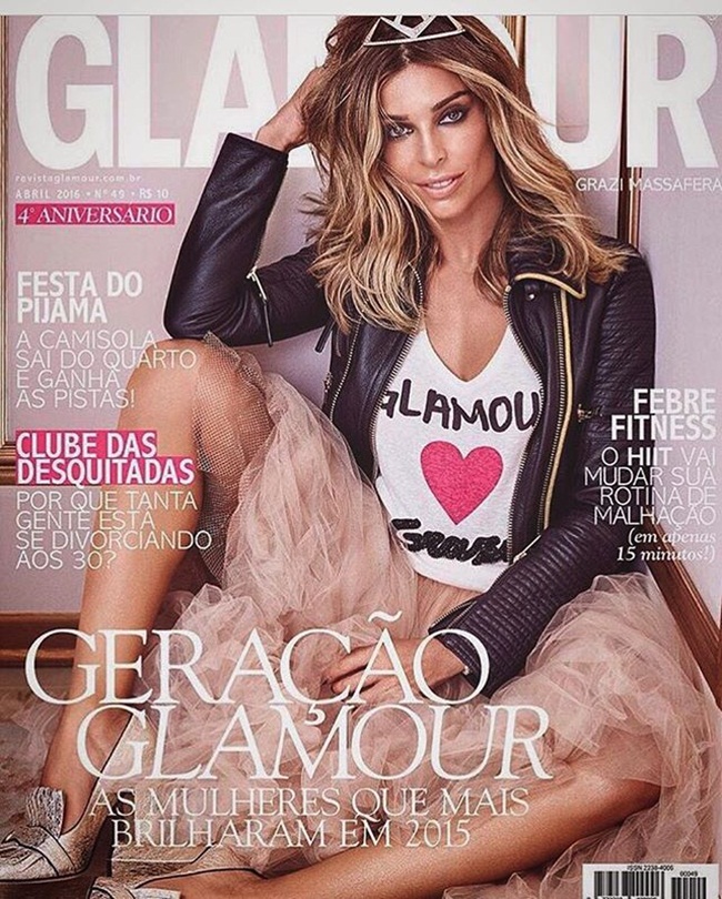 Glamour Brazil April 2016, Grazi Massafera 4 Covers of Glamour Brazil April 2016