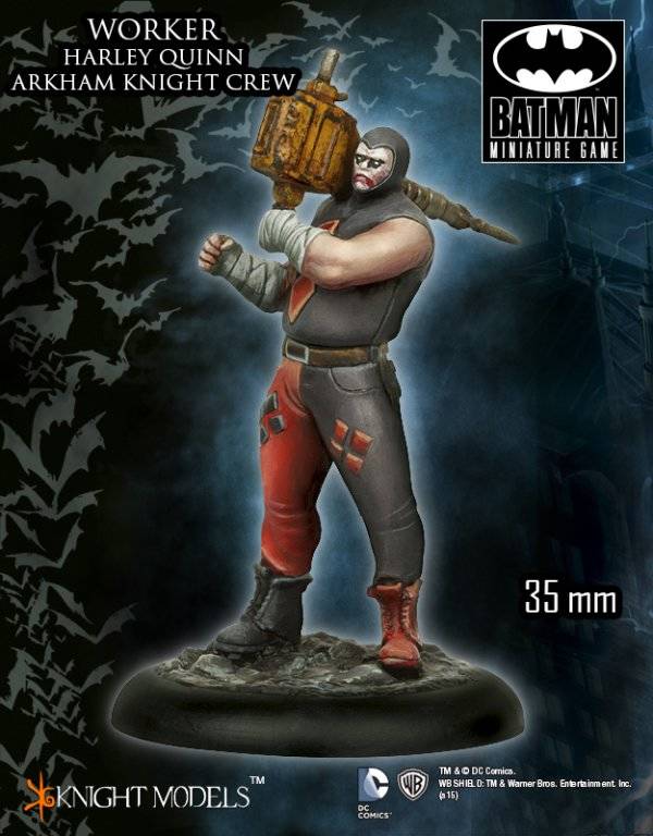Novedades BMG Batman Miniature Game Julio: Harley Clowns y Arkham Asylum Inmates (2/2)