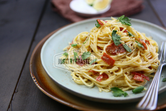 Resep Spaghetti alla Carbonara