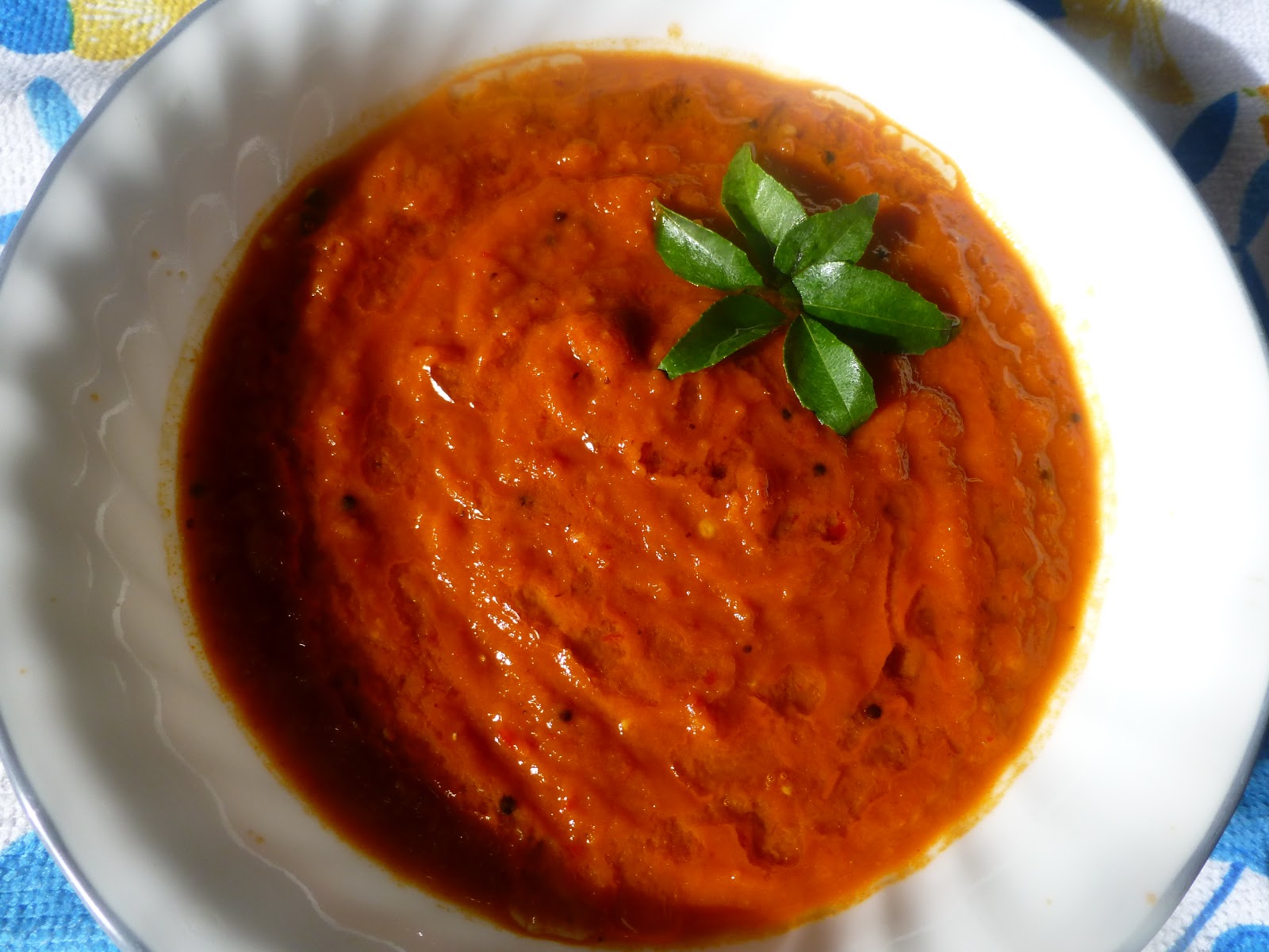 Singapore Chettinad Recipes Tomato Chilli Chutney