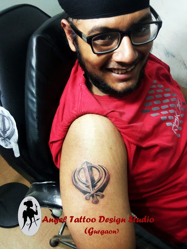 Best Khanda Tattoo Designs, Sikh Tattoo Designs, Tattoo in Punjab