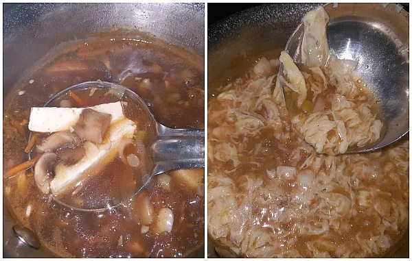 Steps to make restaurant style Hot and sour soup