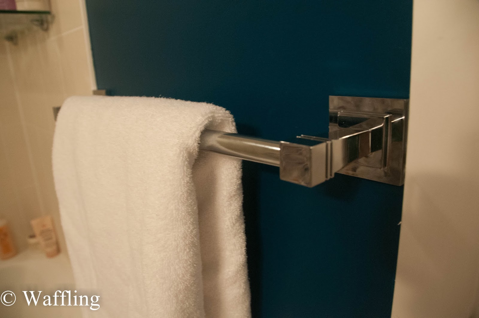 Waffling New Towel Bar and Hand Towel Ring!