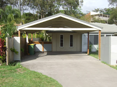 Desain Carport rumah minimalis