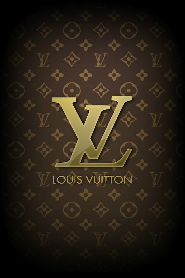   Brown Louis Vuitton Logo and Patterns   Android Best Wallpaper