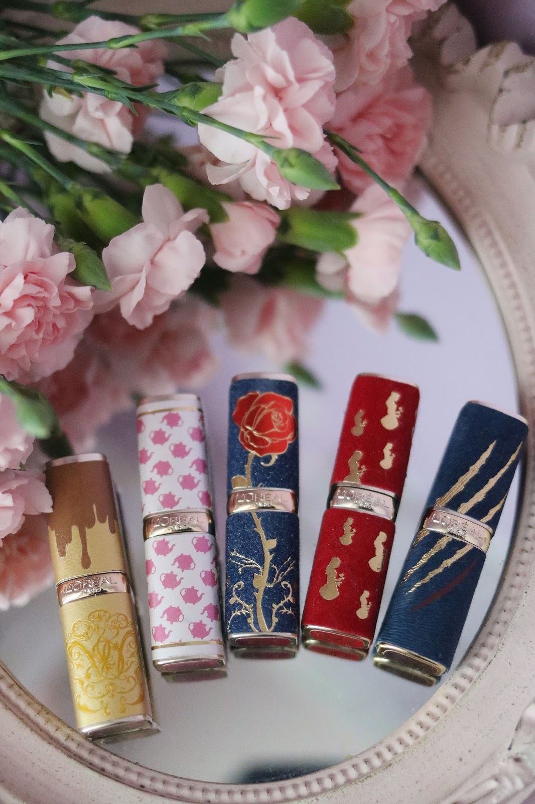 La Belle et la Bête , L'oréal , Collection Maquillage , Disney , Blog Beauté Paris , Rosemademoiselle , rose mademoiselle , revue , avis , swatch