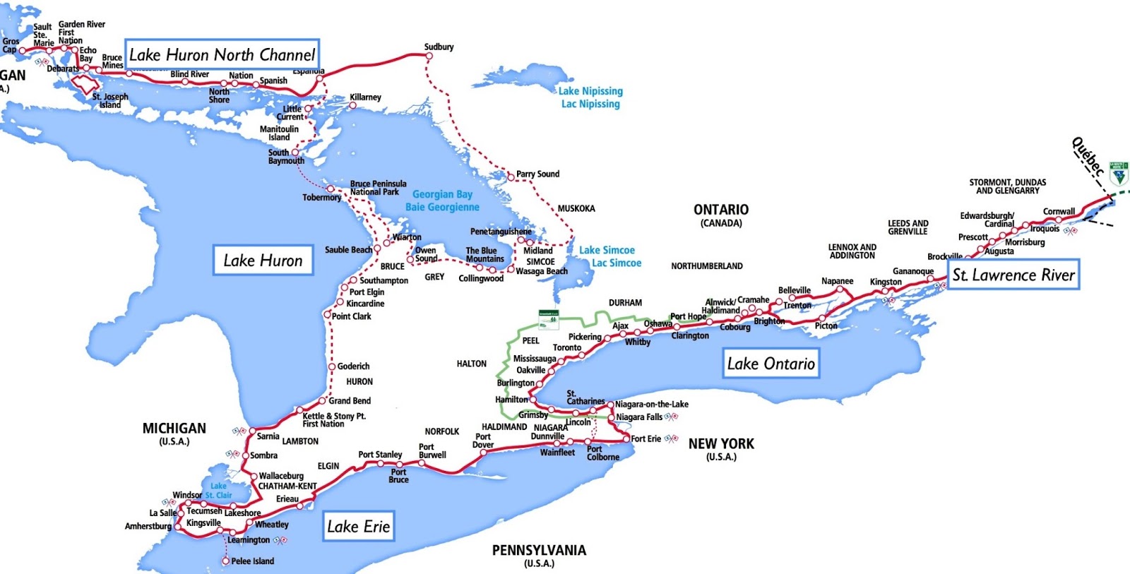 the waterfront trail and others of distinction are legacy routes that celebrate ontario s iconic landscapes and passion for the outdoors said marlaine the waterfront trail and others of distinction are legacy routes that celebrate ontario s iconic landscapes and passion for the outdoors said marlaine