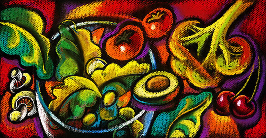 El arte es su máxima expresión Frutas Compendio de Cuadros