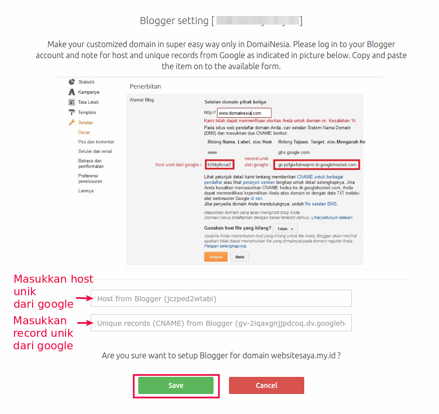 Set to make. Blog setup.