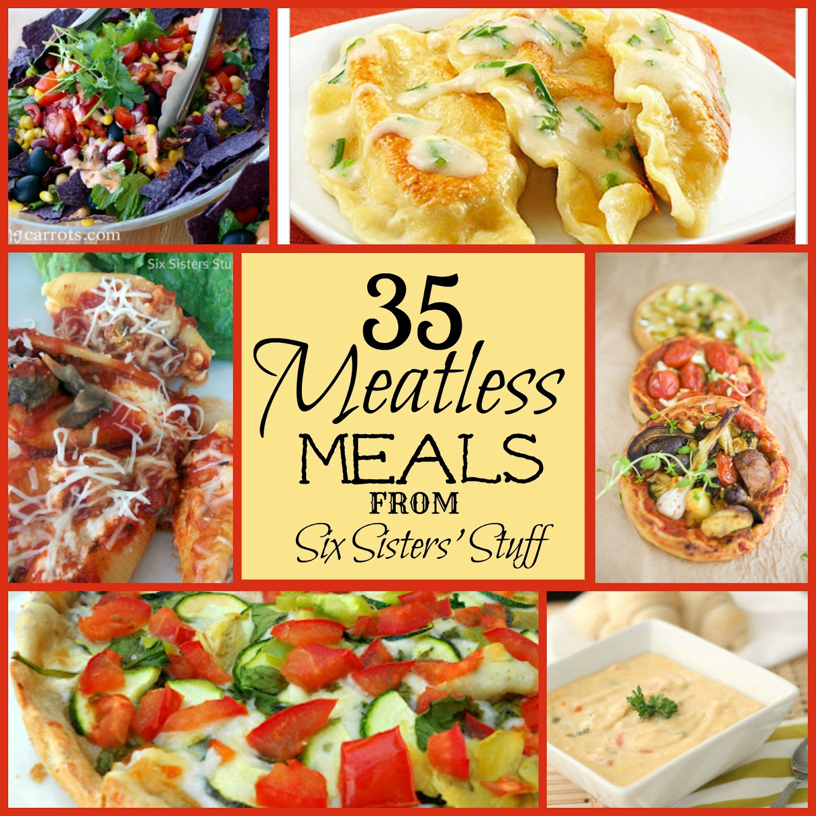 35 Meatless Meals/Six Sisters' Stuff | Six Sisters' Stuff