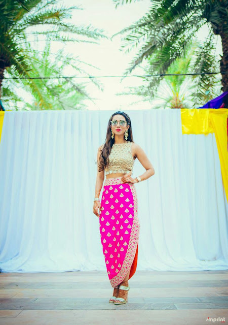 mehendi outfits for brides