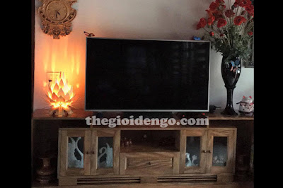 Thế Giới Đèn Gỗ - Đèn gỗ trang trí hoa quỳnh để bàn rất thích hợp để phòng khách Thế Giới Đèn Gỗ - Đèn gỗ trang trí hoa quỳnh để bàn rất thích hợp để phòng khách