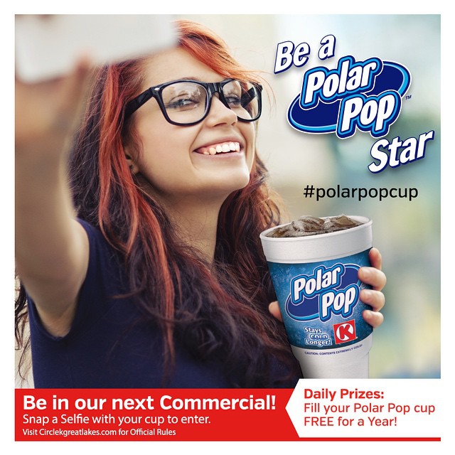Want to be a #PolarPopCup Star + Enter to Win Free Gas from Circle K