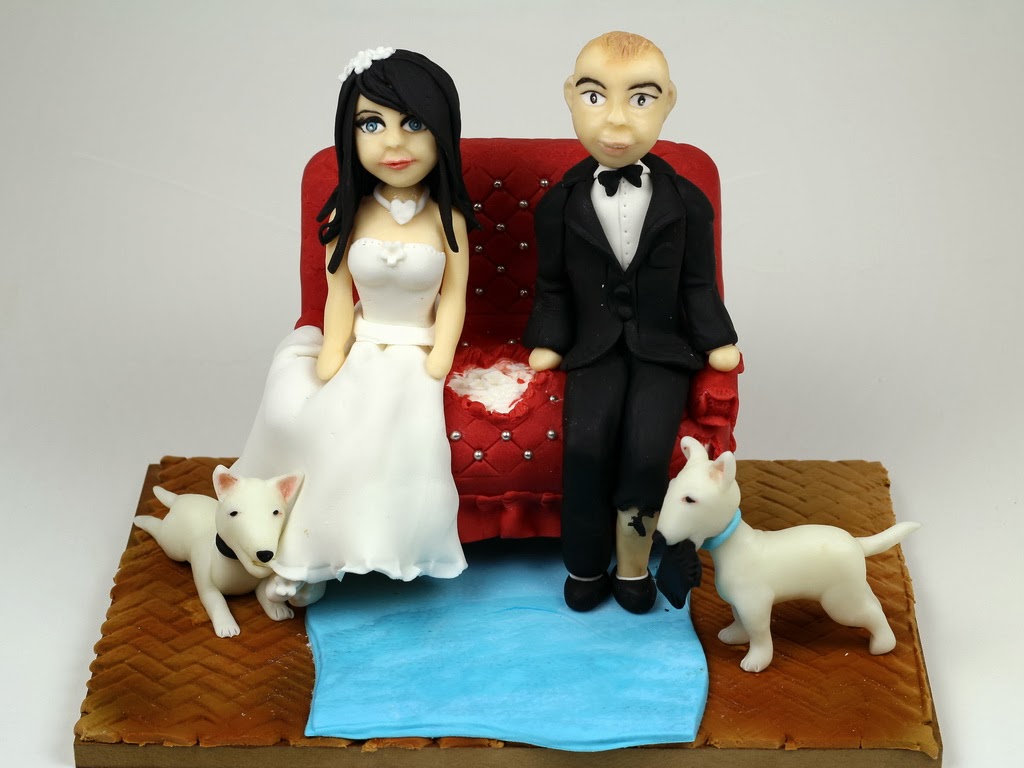 London Patisserie Hand Made Wedding Cake Toppers