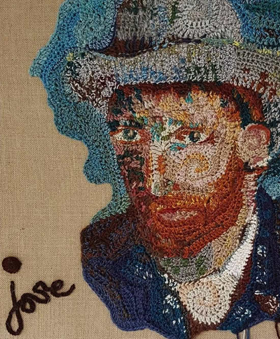 Van Gogh, by José Dammers | Happy in Red Van Gogh, by José Dammers | Happy in Red