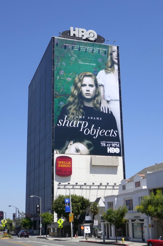 Giant Sharp Objects HBO limited series billboard Giant Sharp Objects HBO limited series billboard