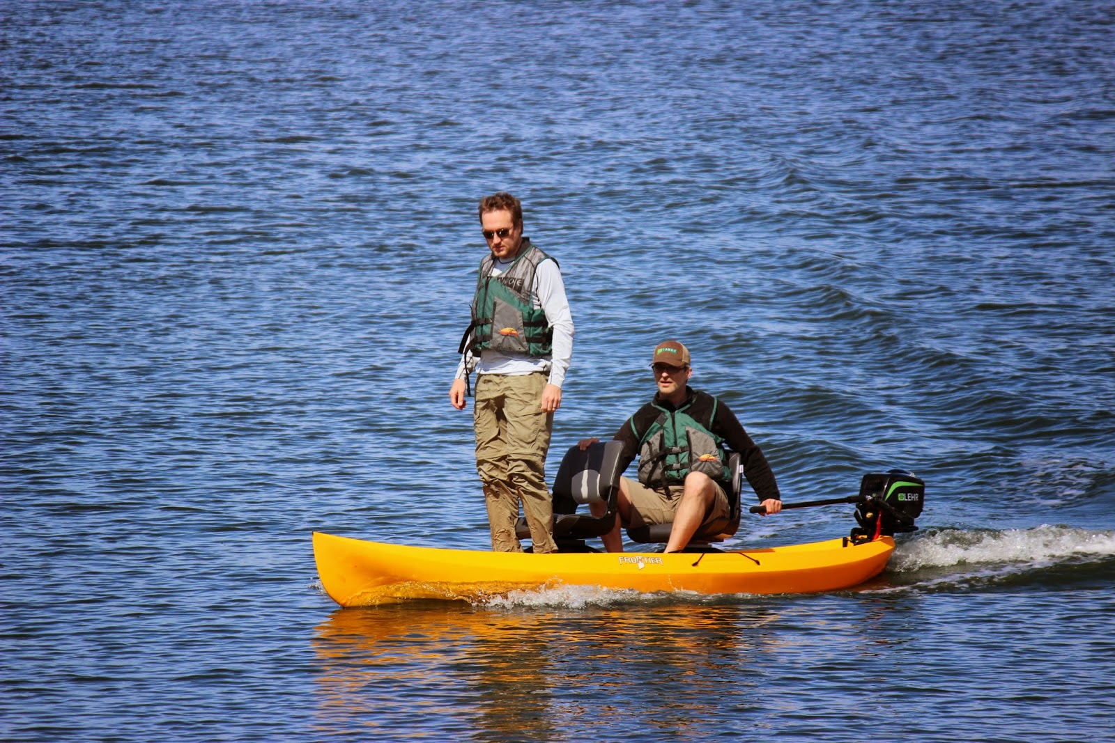 The NuCanoe Blog The World's First Propane Outboard Powered Kayak