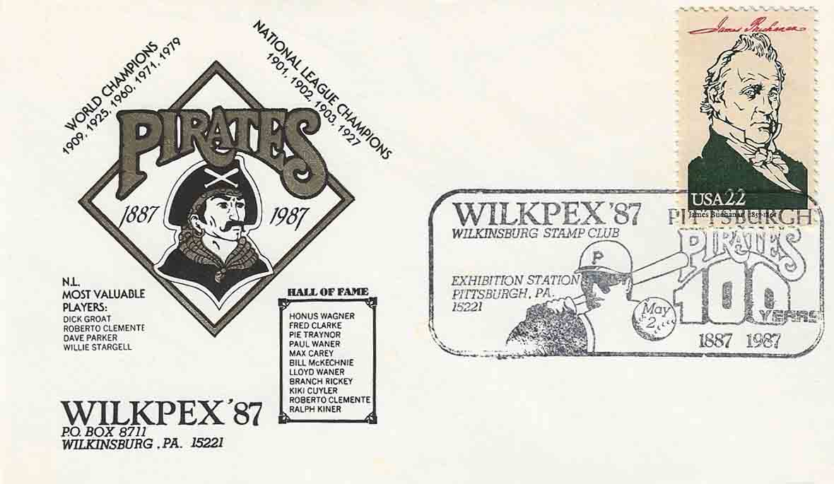 Baseball Stamps & Postmarks Wilkpex Pittsburgh Baseball Stamps & Postmarks Wilkpex Pittsburgh