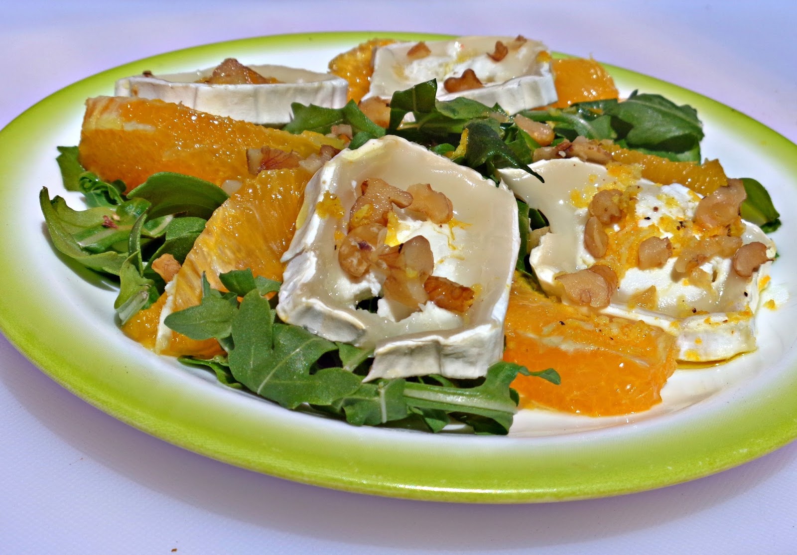 Orange & Goat's Cheese Salad Recipe