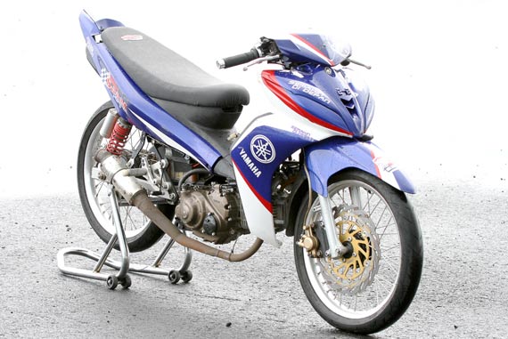 Motor Modifikasi MP3 Jupiter-Z Jadi Juara Umum - Motor Modifikasi