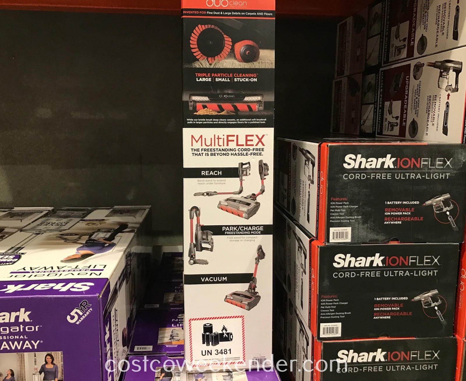 Shark Ion Flex Cordfree Vacuum Costco Weekender