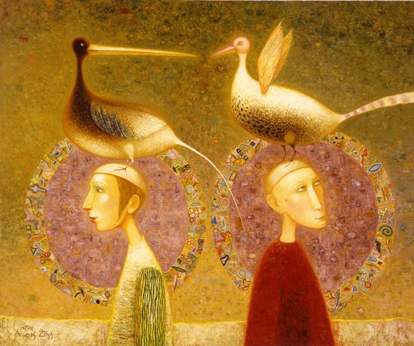 Arunas Zilys 1953 | Lithuanian Mythic Surrealist painter