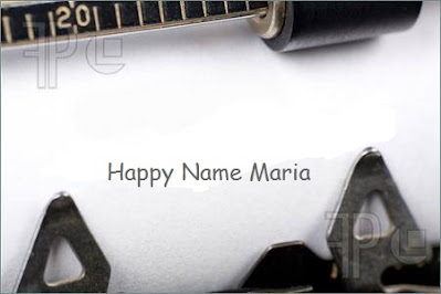Happy Name Maria