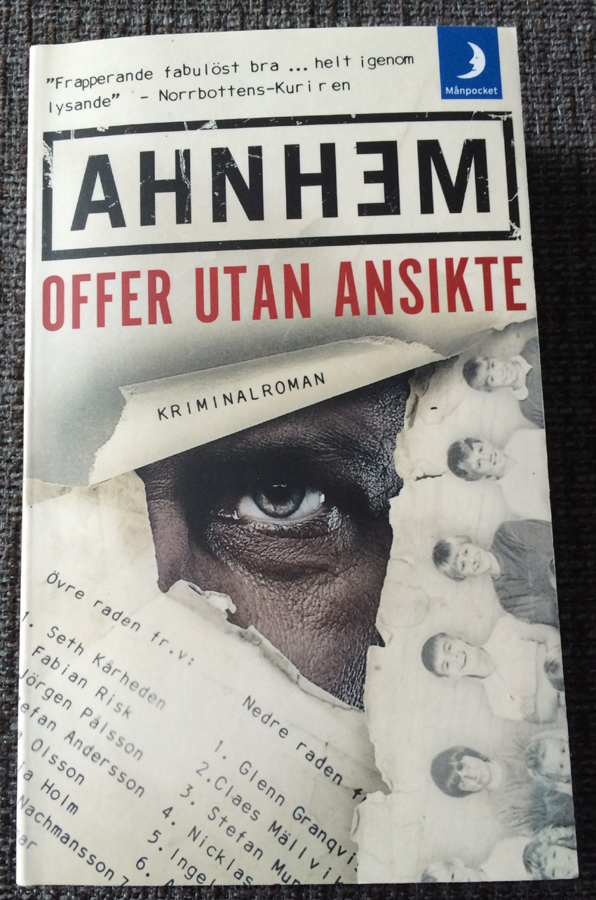 Zellys Bokhylla Offer utan ansikte av Stefan Ahnhem Zellys Bokhylla Offer utan ansikte av Stefan Ahnhem