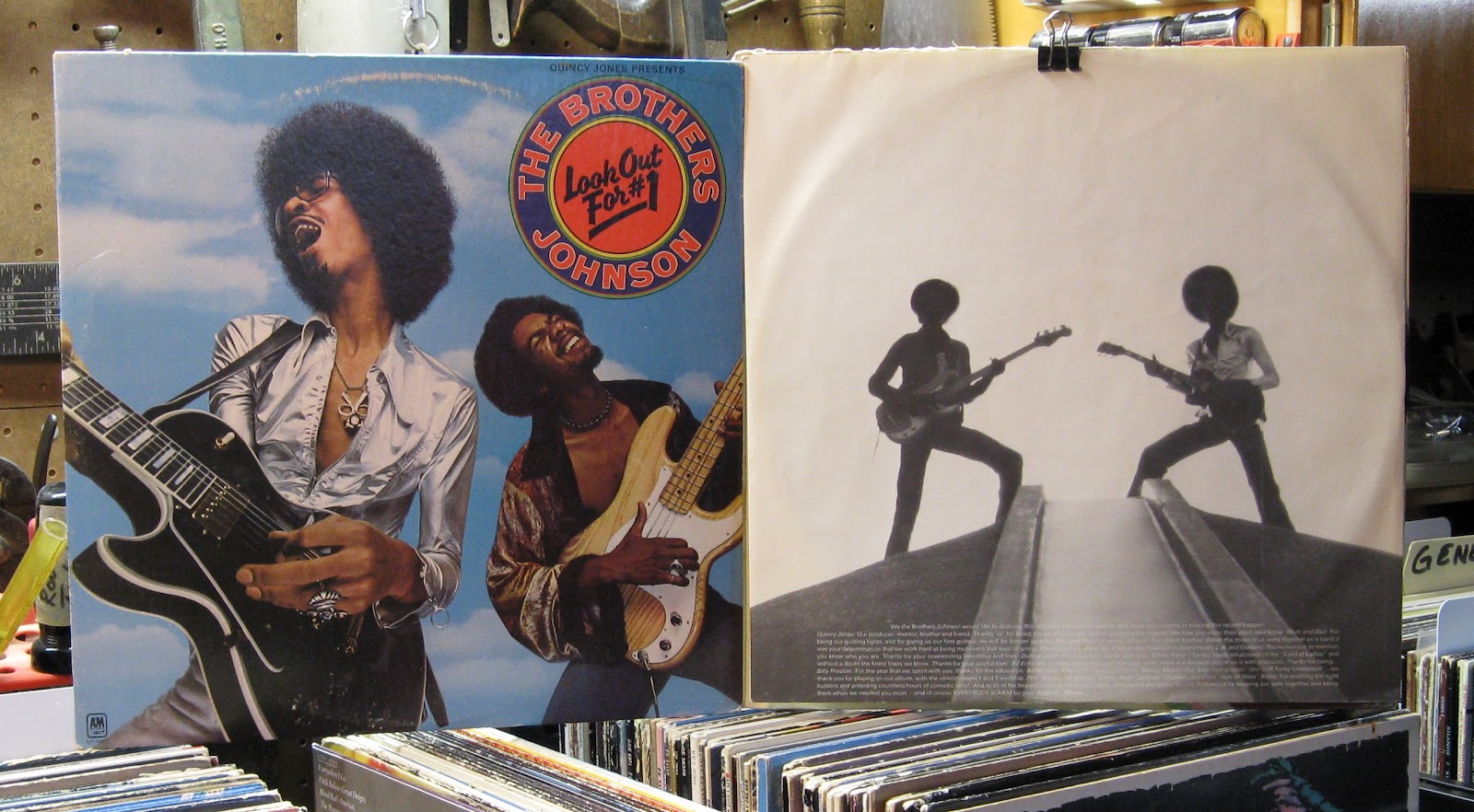 .Curtis Collects Vinyl Records The Brothers Johnson Look Out for 1