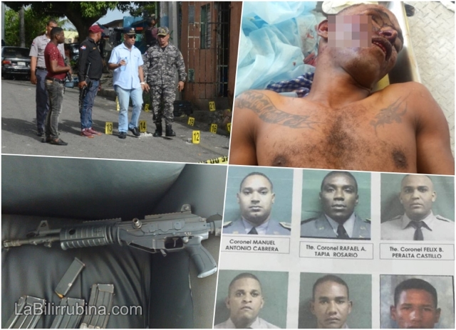 Más del enfrentamiento entre policías y asaltantes del banco Popular Más del enfrentamiento entre policías y asaltantes del banco Popular