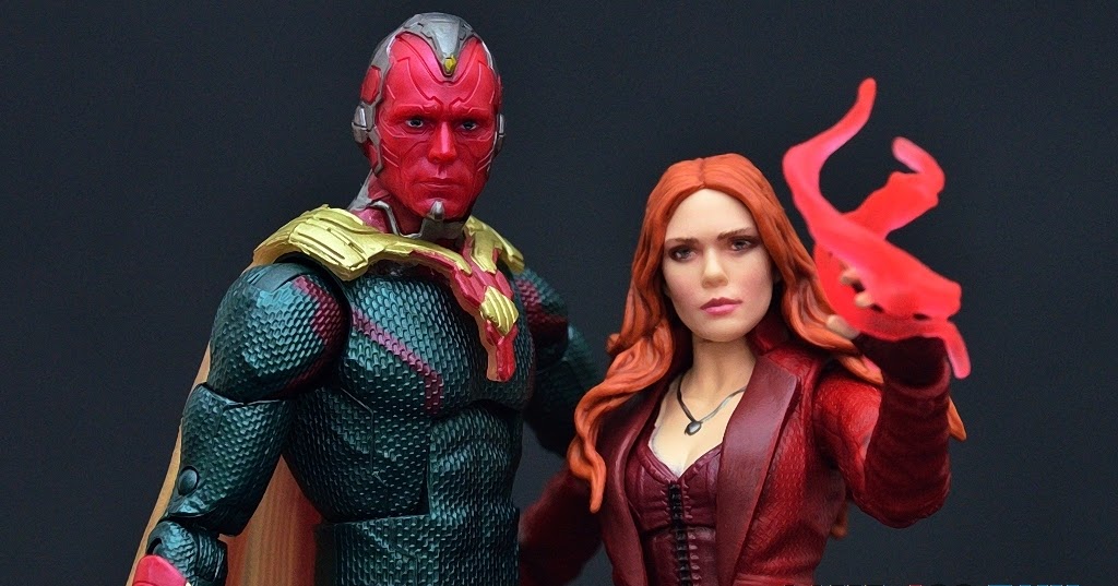 scarlet witch and vision marvel legends