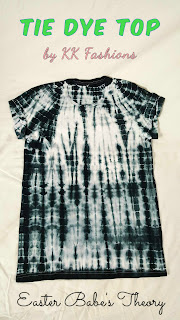 Tie Dye Boho Chic Trendy Top by KK Fashions