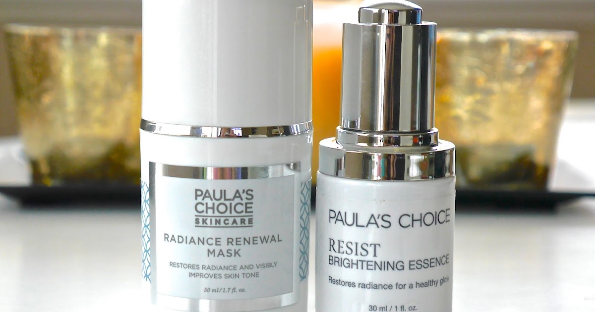 Glowing, Radiant In With The New Paula's Choice RESIST Brightening Essence and Radiance Renewal Reflection of Sanity