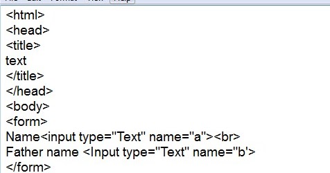 How to create HTML Form - I