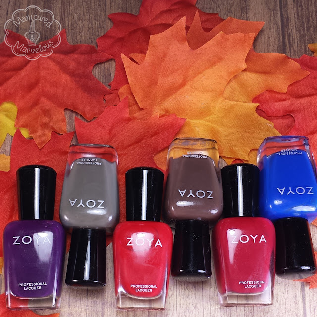 Zoya Focus Fall 2015 Swatches & Review
