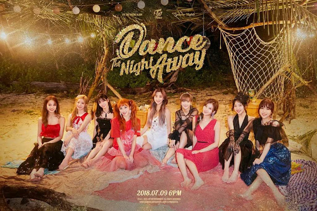 Song Lyrics Korea TWICE – Dance The Night Away