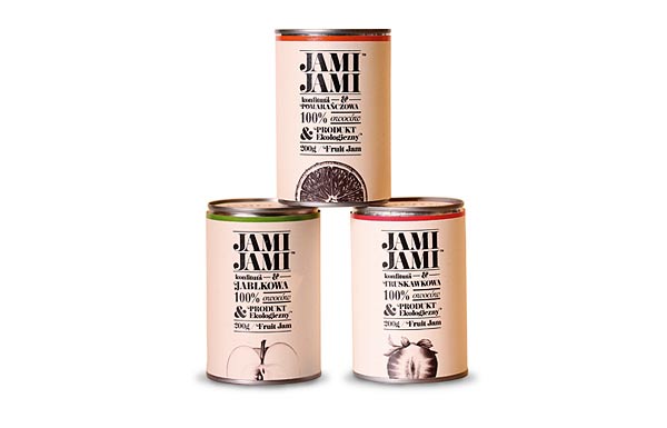 jam packaging design