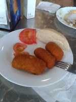 Croquetas. Bar del mercado de la Encarnación. El Tapeador. Croquetas. Bar del mercado de la Encarnación. El Tapeador.