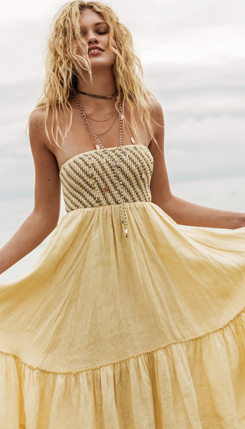 Free People Shimmers in the Sky Maxi