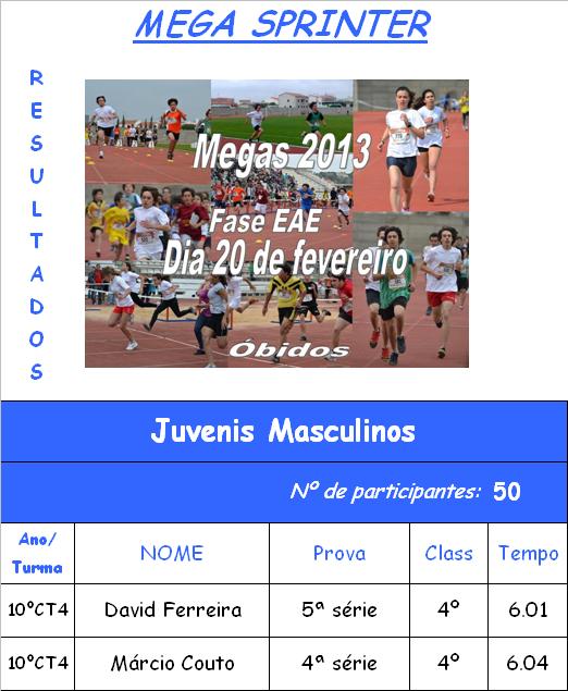 Blog do Desporto Escolar da Escola Secundária Raul Proença MEGASFase