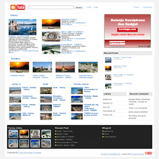 B Tube Advantage Blogger Template B Tube Advantage Blogger Template