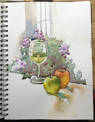 wash watercolor line pen run painting watercolour still sketchbook suntala jeff landscape illustration couple discover